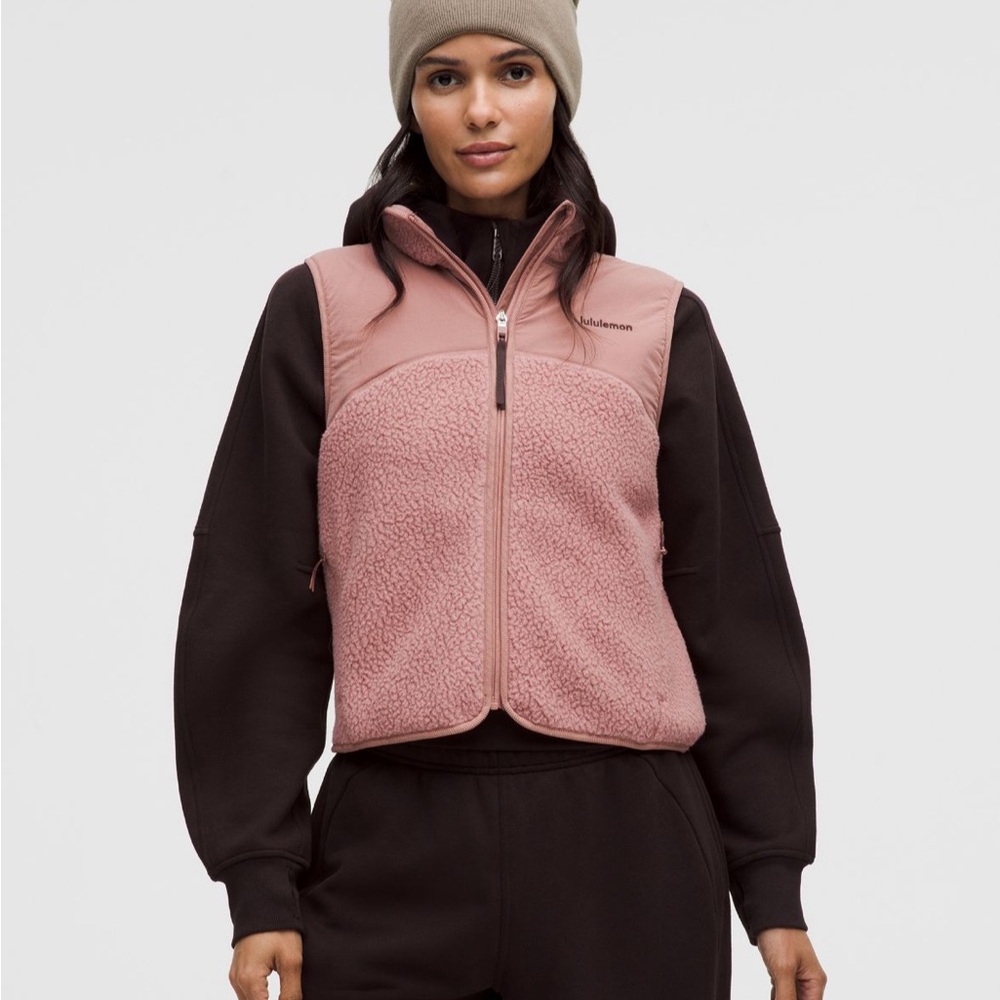 lululemon high-pile fleece vest